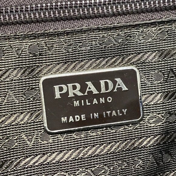 PRADA - Dark Green Nylon Handbag 169-080425 - Picture 10 of 10